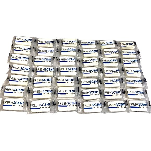 42 FreshScent Bar Soap Travel Size Hotel Soaps Individually Wrapped Fresh Scent - Picture 2 of 6